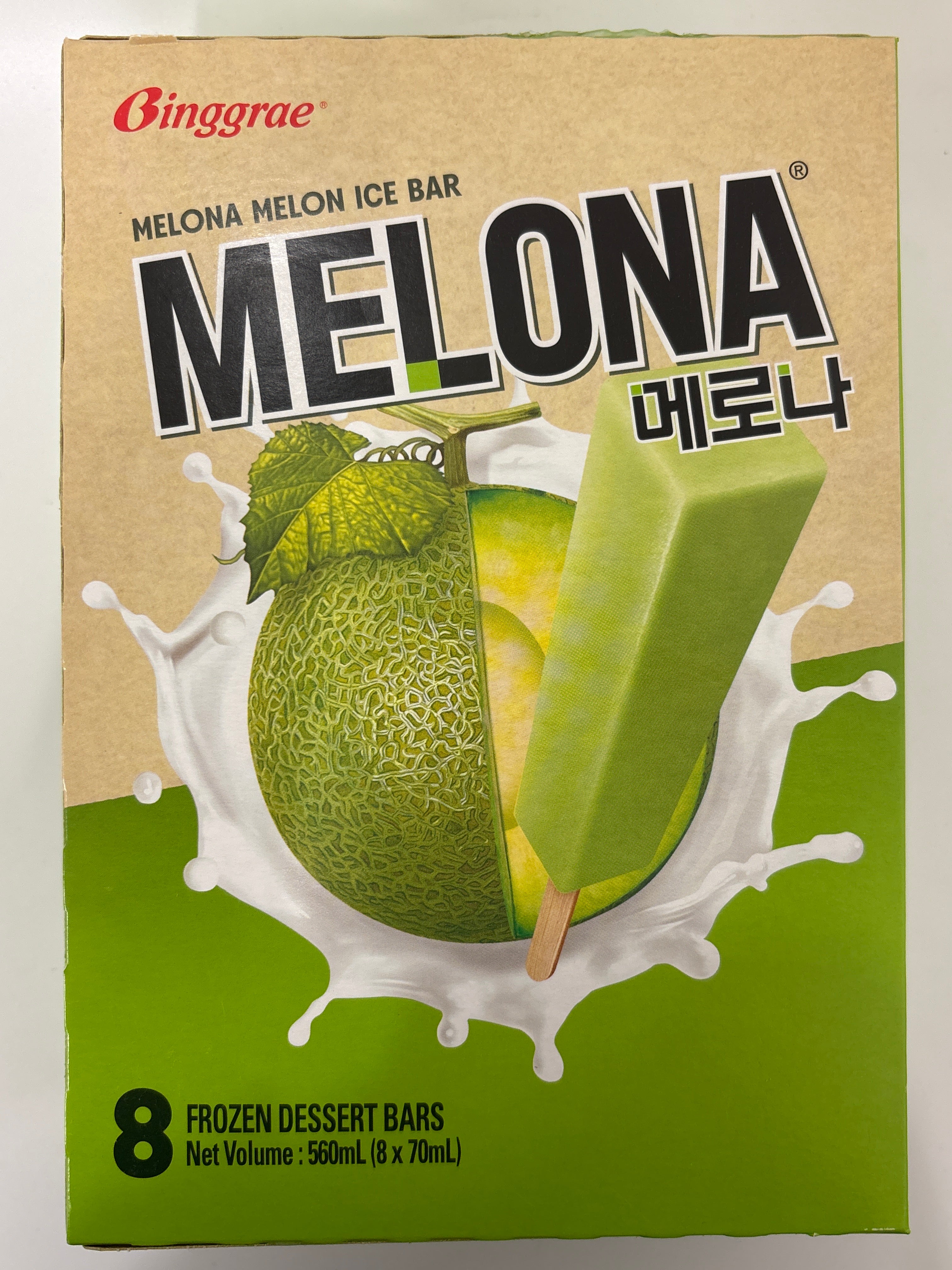 Binggrae Melona 70ml x 8 (Frozen)