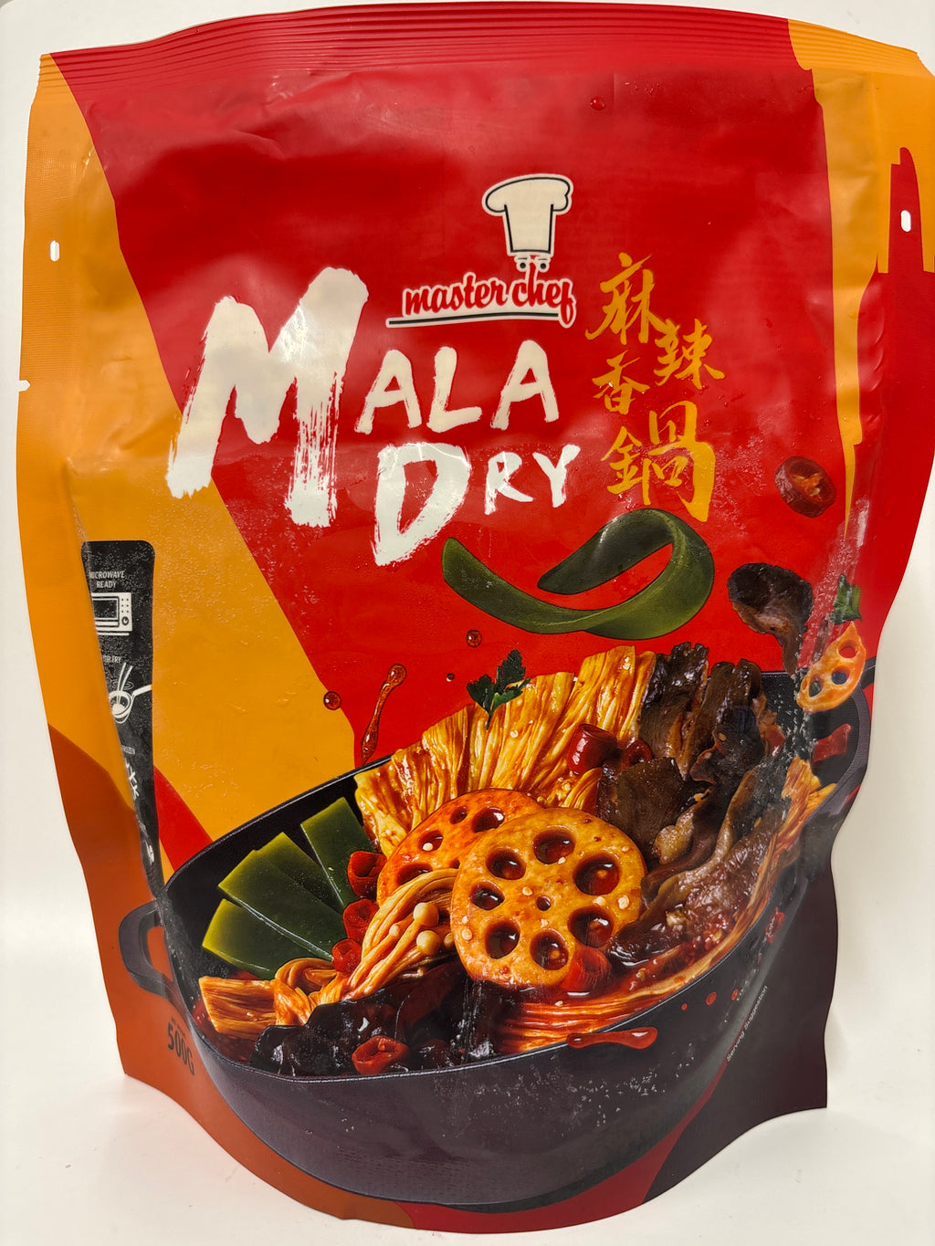Master Chef Mala Dry Stir Fry with Mixed Vegetable 500g (Frozen)
