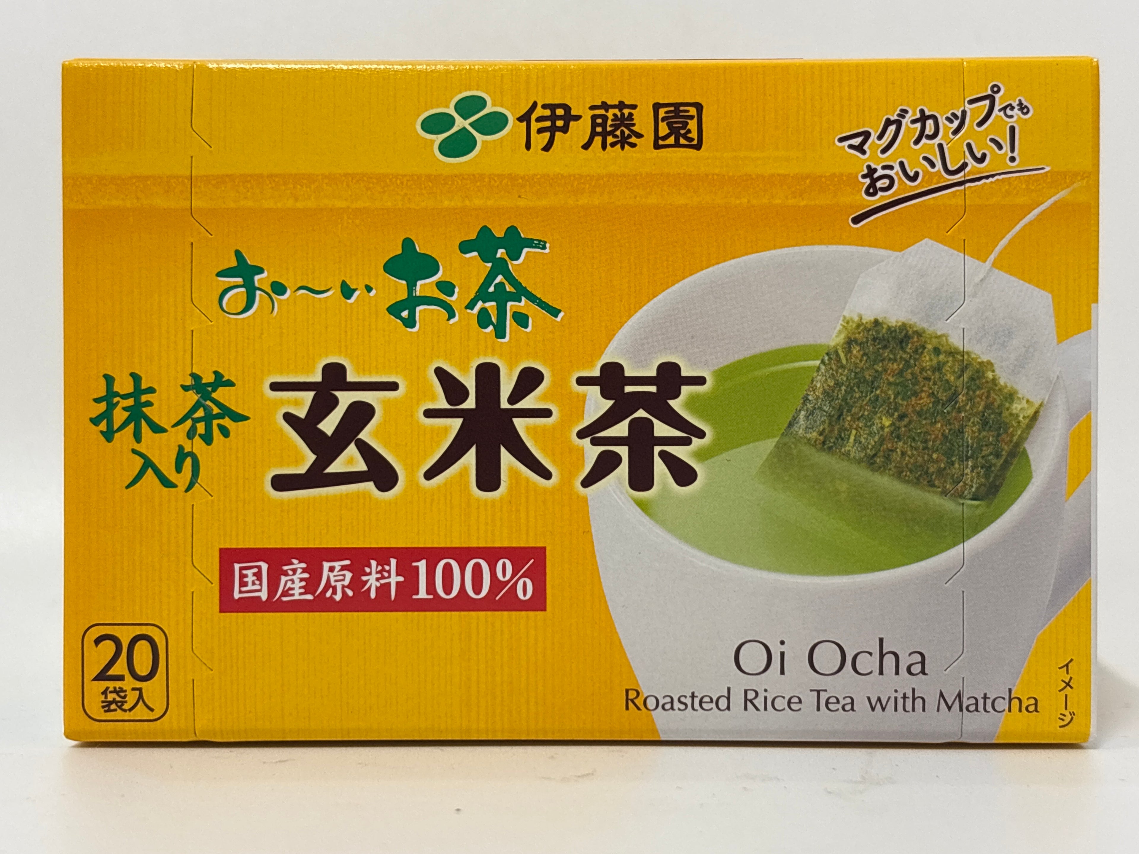 Itoen Oi Ocha Eco Teabag Brown Rice Tea 20 Bags