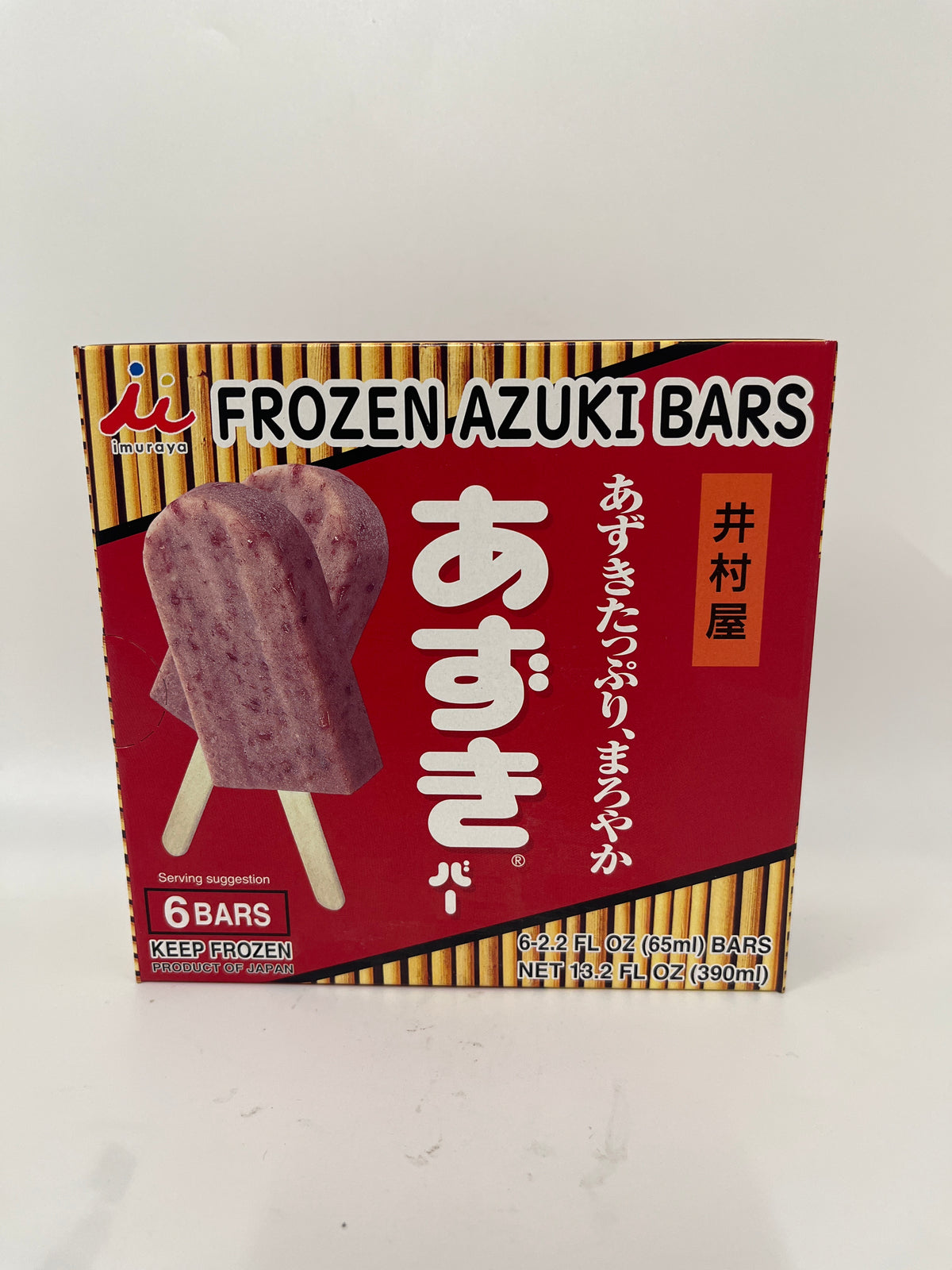 Imuraya Sweet Azuki Bean Bars 6pc