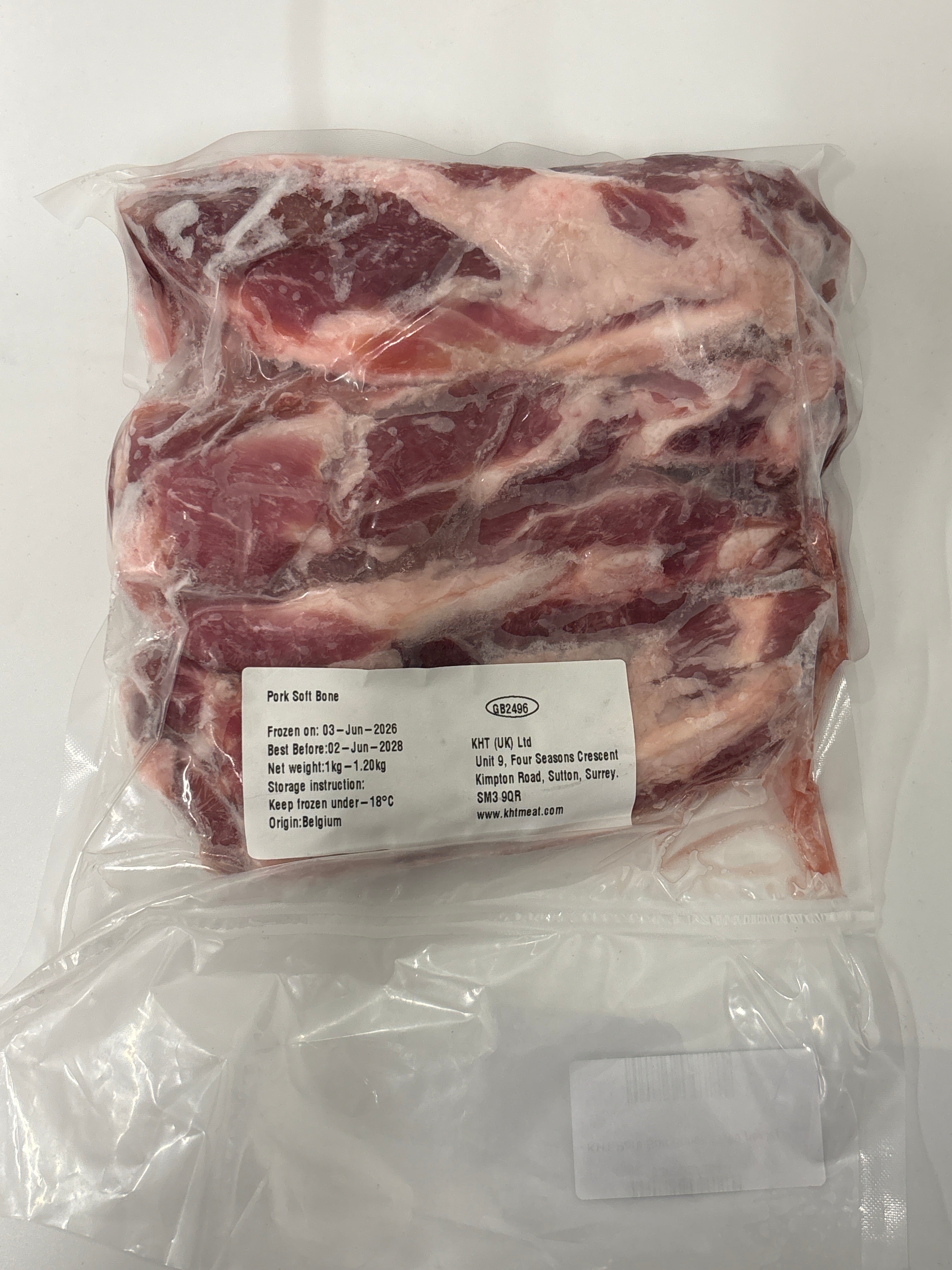 KHT Pork Soft Bones (Frozen)