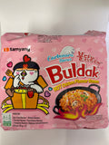 三養辣雞肉風味鐵板炒麵辣度5倍(義式奶油風味) 5x130克