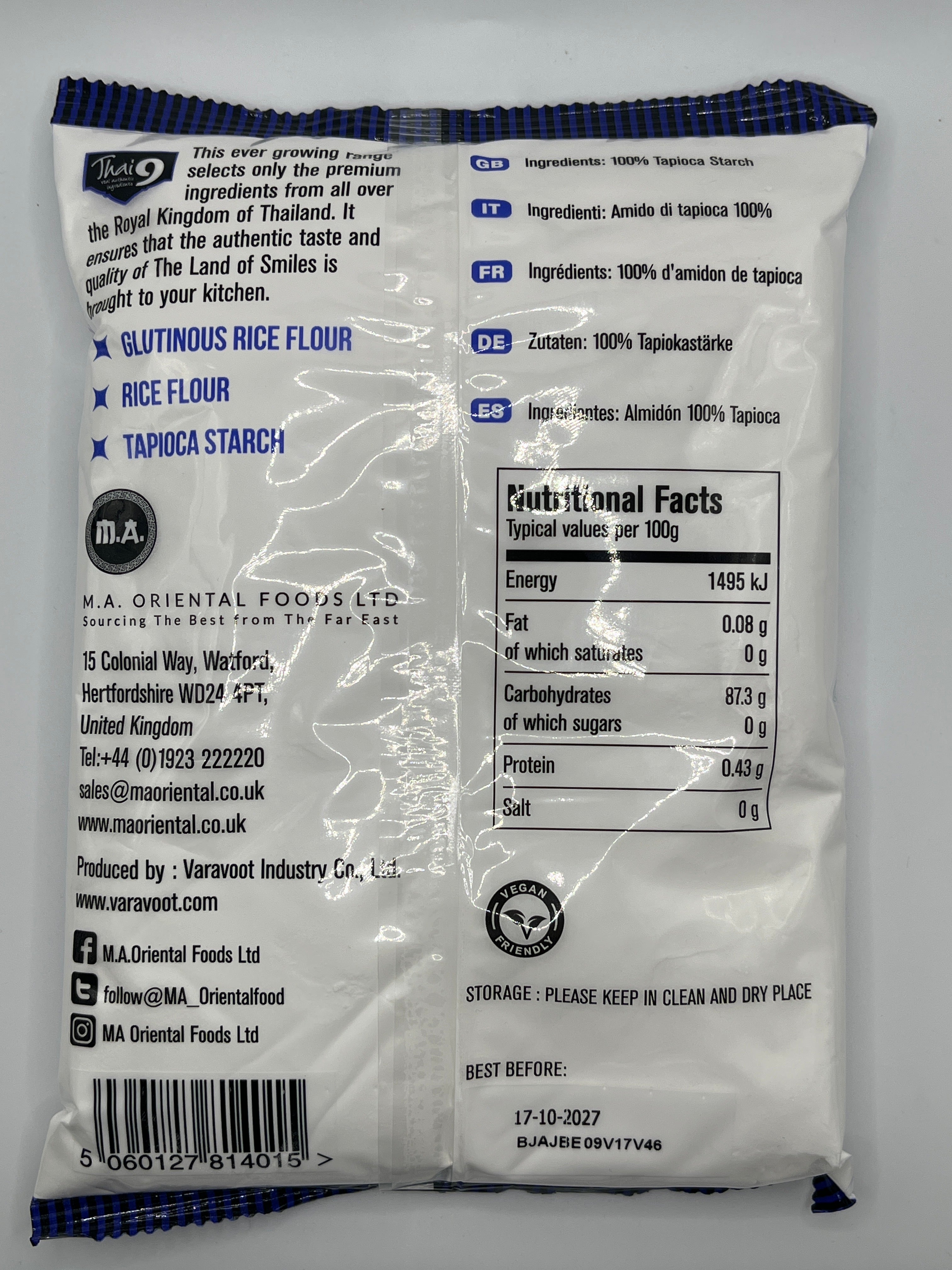 THAI 9 樹薯粉 400克