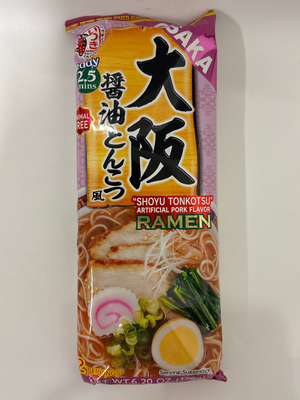 Itsuki Osaka Style Soy Sauce Tonkotsu Ramen 176g