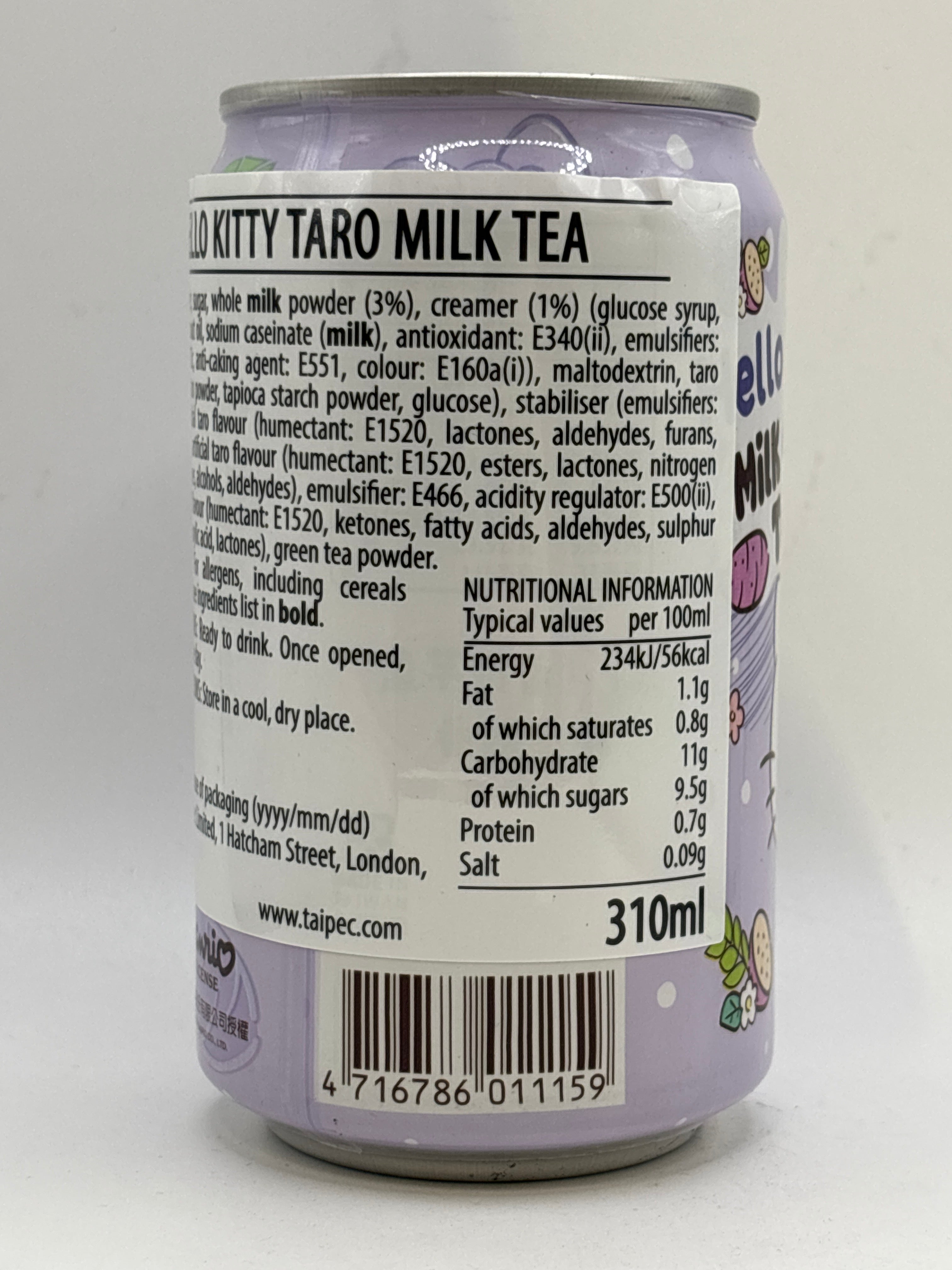 Hello Kitty Taro Milk Tea 310ml