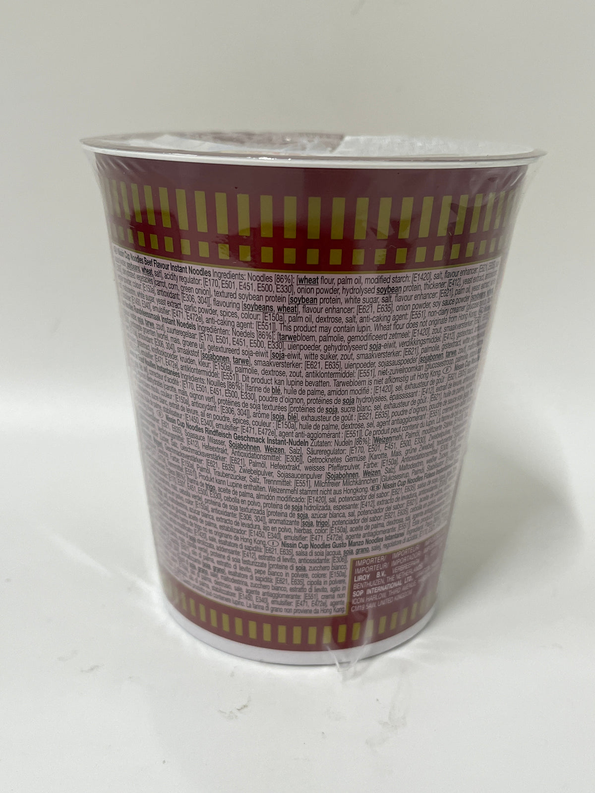 HK Nissin Cup Noodles - Beef 68g