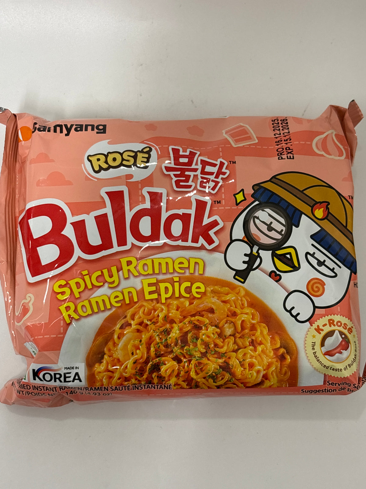 Samyang Hot Chicken Flavour Ramen - Rose 140g