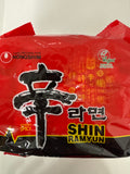 農心辛拉麵多包裝 5x120克