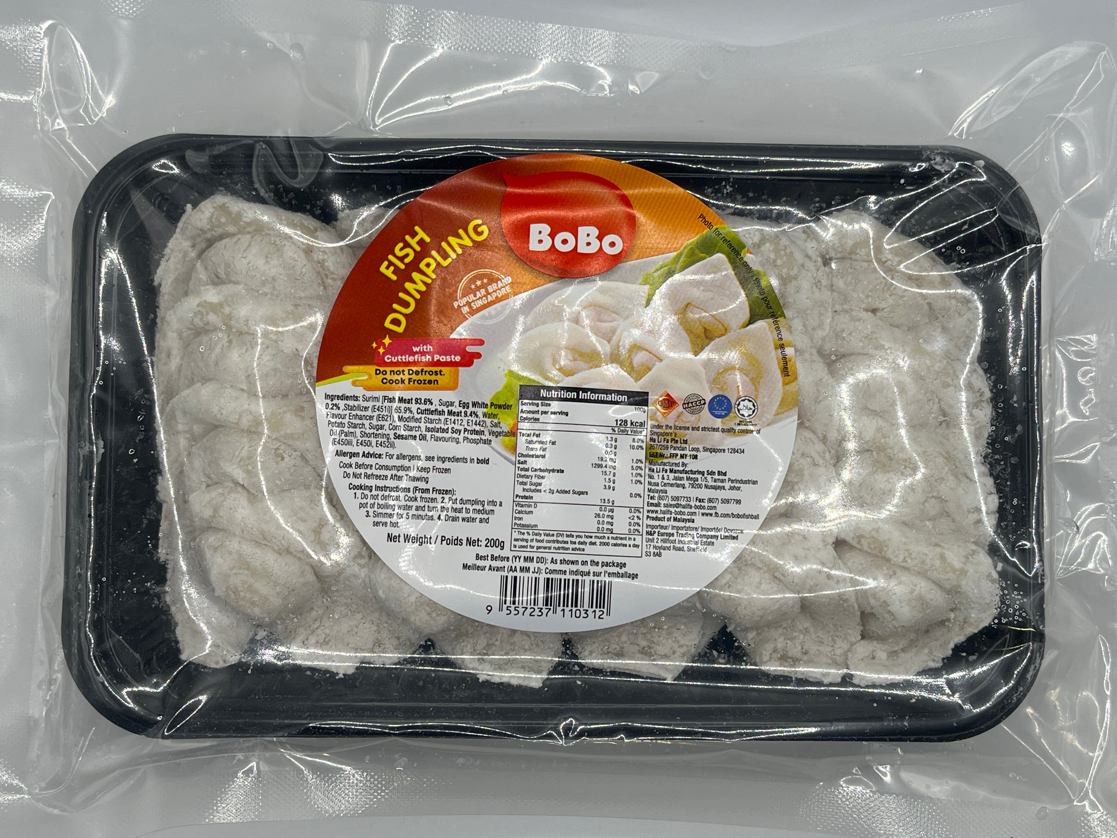BOBO Premium Fish Dumpling 200g