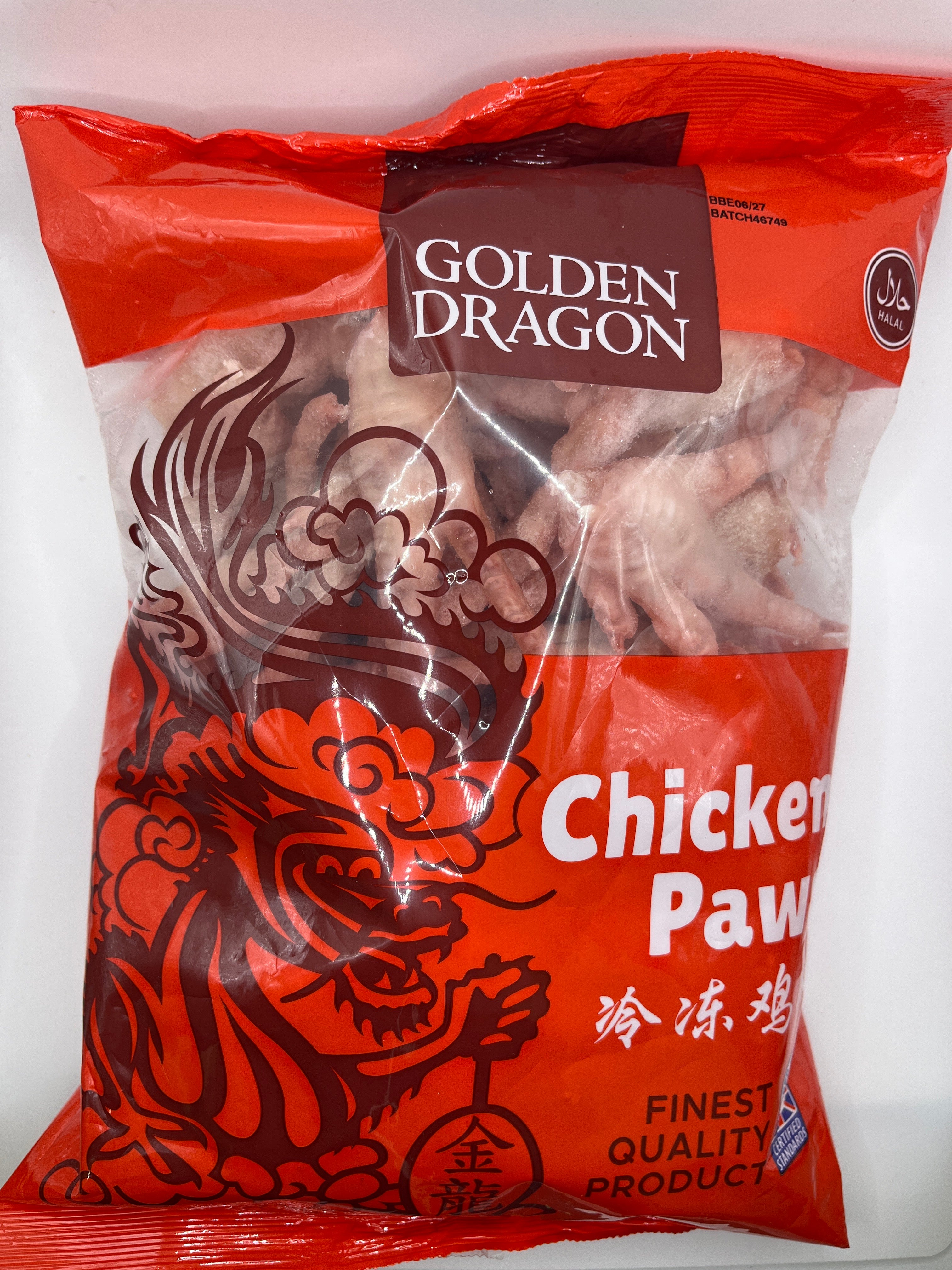 GD Frozen Large Chicken Paws 1kg (Frozen)