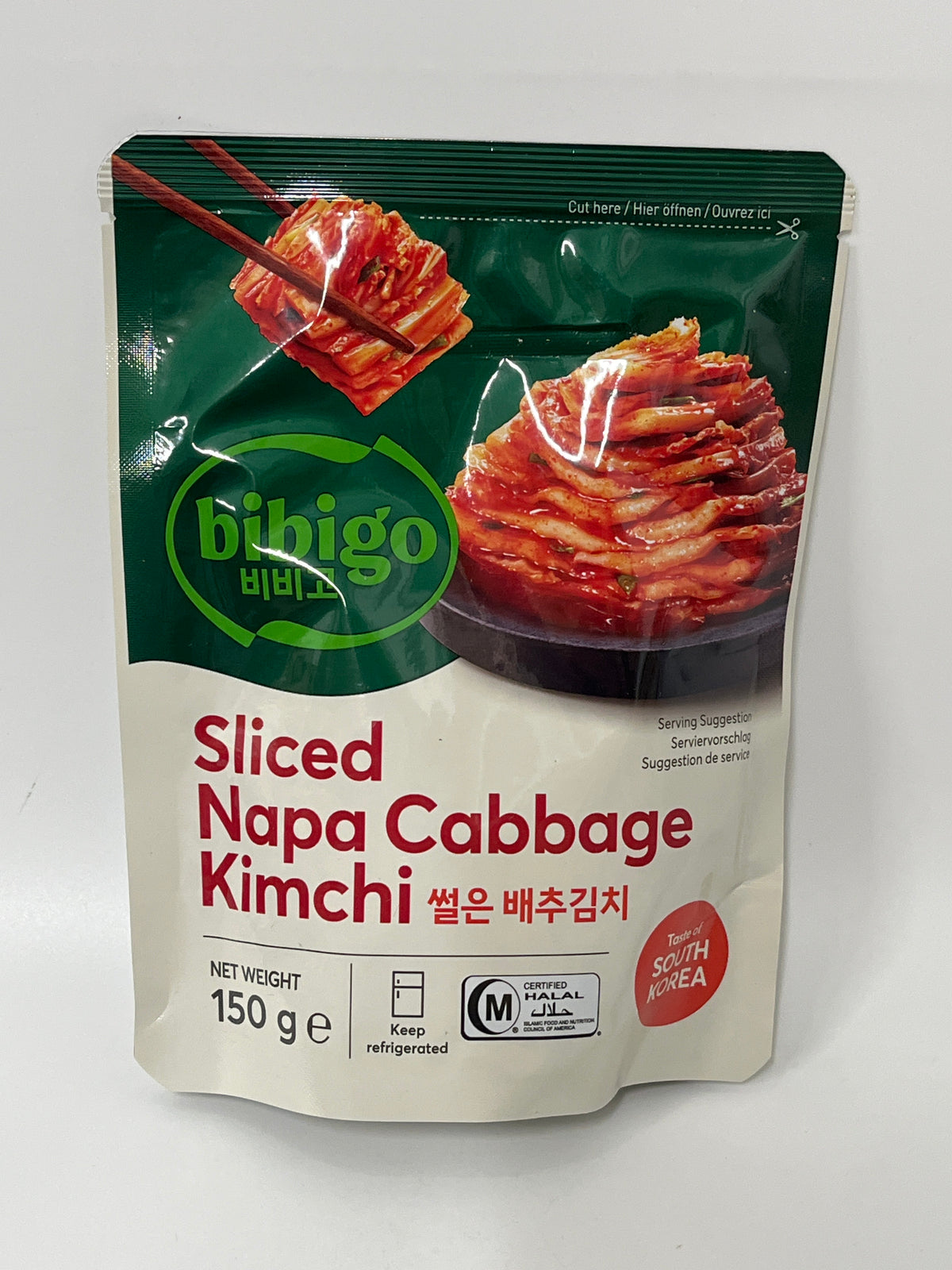 CJ Bibigo Sliced Kimchi 150g (Chilled)