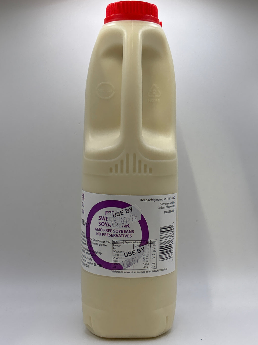 Well Soya Sweetened Soya Milk 1.13L (Chilled)