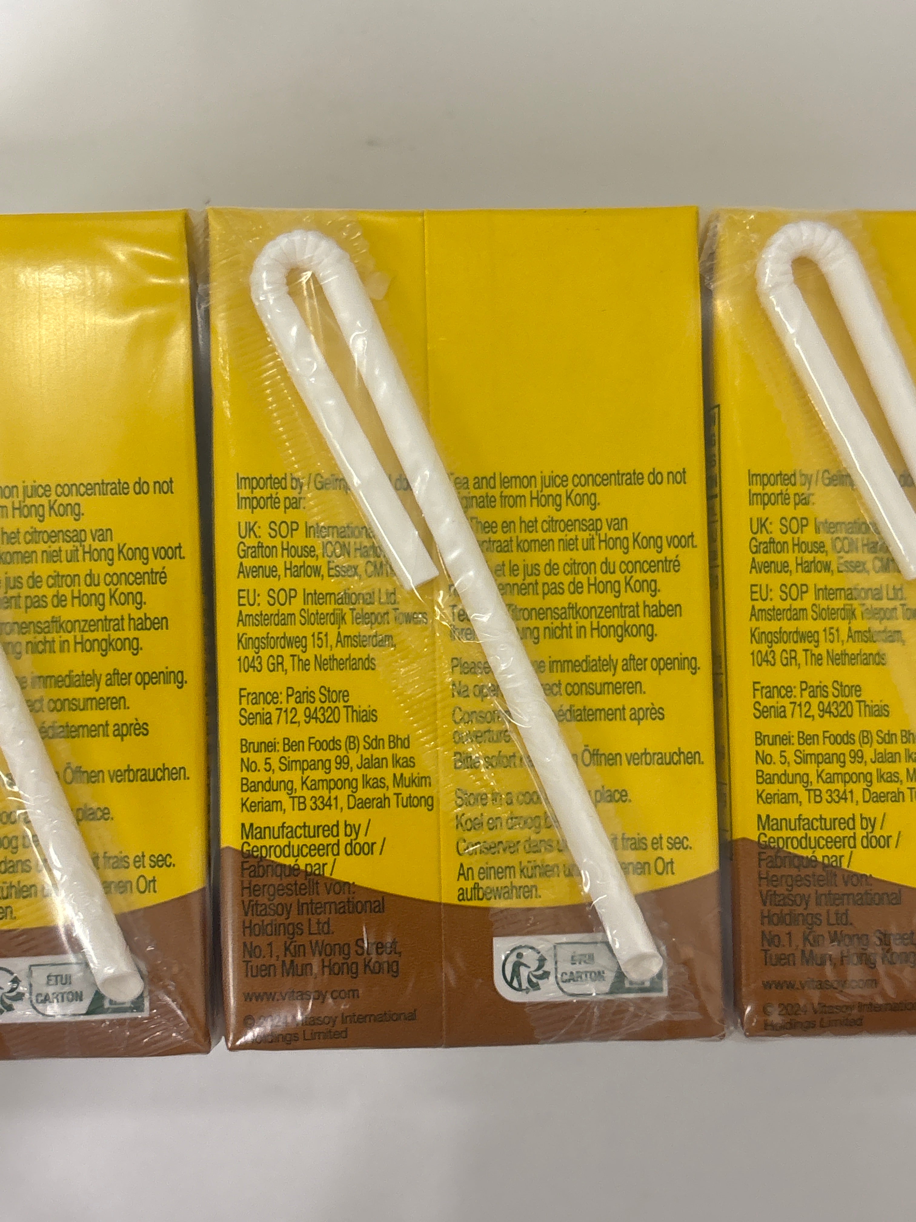 Vitasoy Lemon Tea 6x250ml