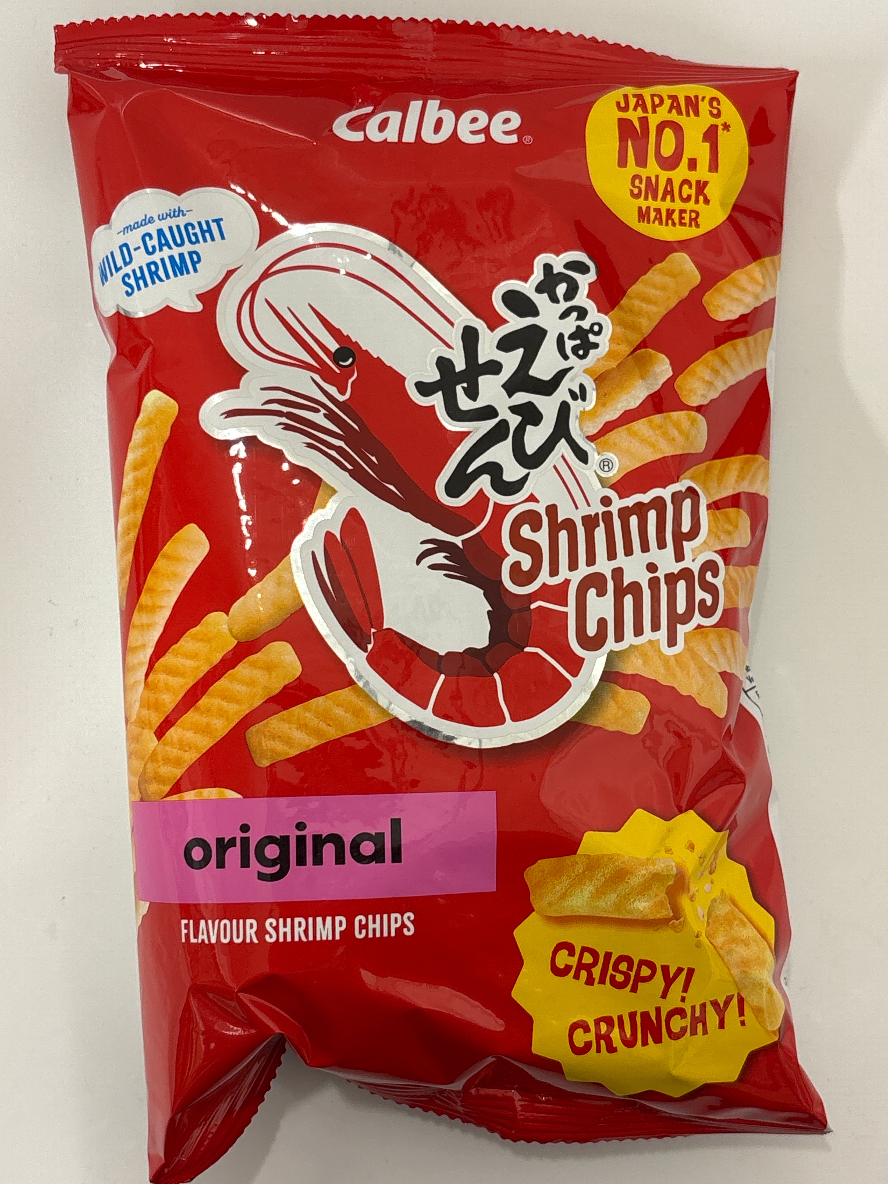 Calbee Prawn Crackers Original 90g